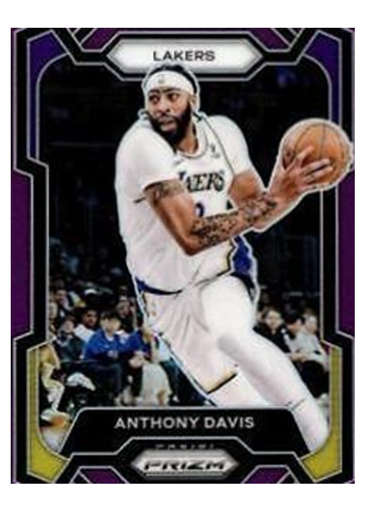 2023-24 Panini Prizm Base Set Anthony Davis #94 card