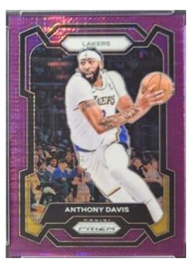 2023-24 Panini Prizm Base Set Anthony Davis #94 card