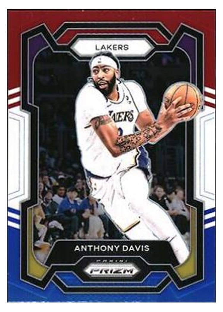 2023-24 Panini Prizm Base Set Anthony Davis #94 card