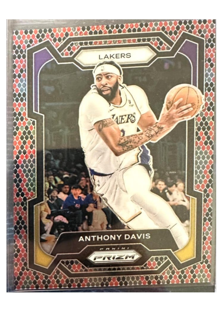 2023-24 Panini Prizm Base Set Anthony Davis #94 card