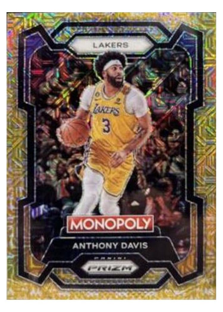 2023-24 Panini Prizm Monopoly Base Set Anthony Davis #41 card