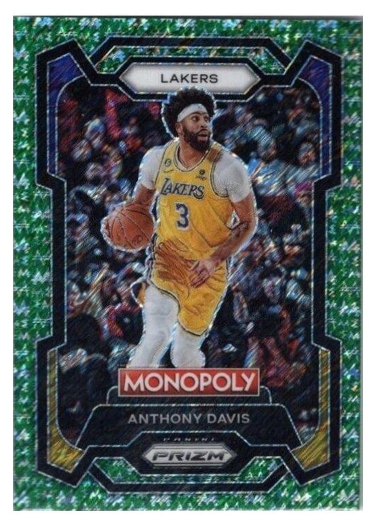 2023-24 Panini Prizm Monopoly Base Set Anthony Davis #41 card