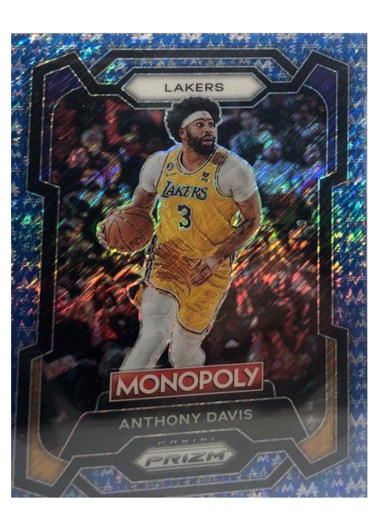 2023-24 Panini Prizm Monopoly Base Set Anthony Davis #41 card