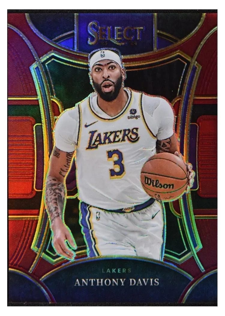 2023 Panini Select Anthony Davis #381 card