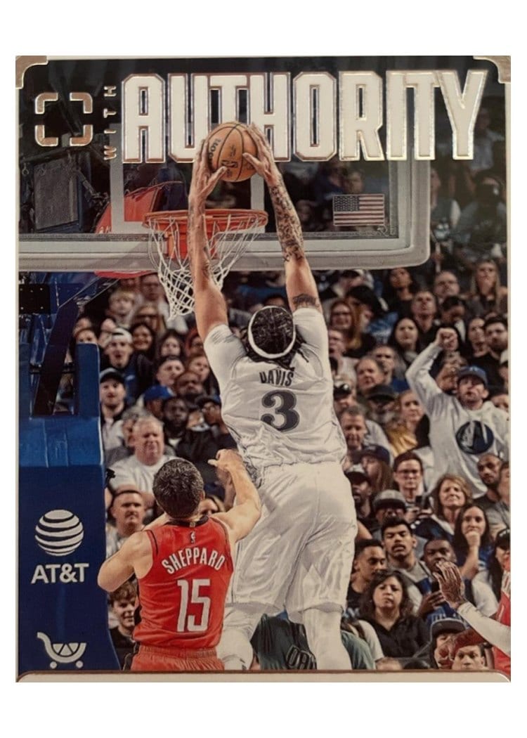 2024-25 Panini Photogenic With Authority Set Anthony Davis #5 card