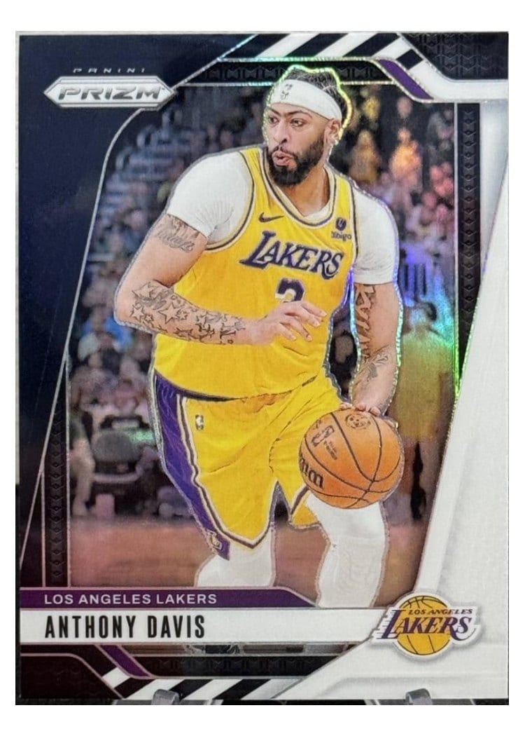 2024-25 Panini Prizm Base Set Anthony Davis #195 card