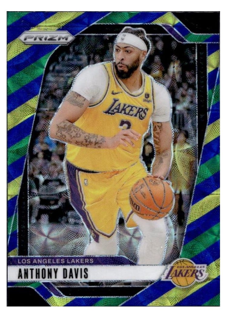 2024-25 Panini Prizm Base Set Anthony Davis #195 card