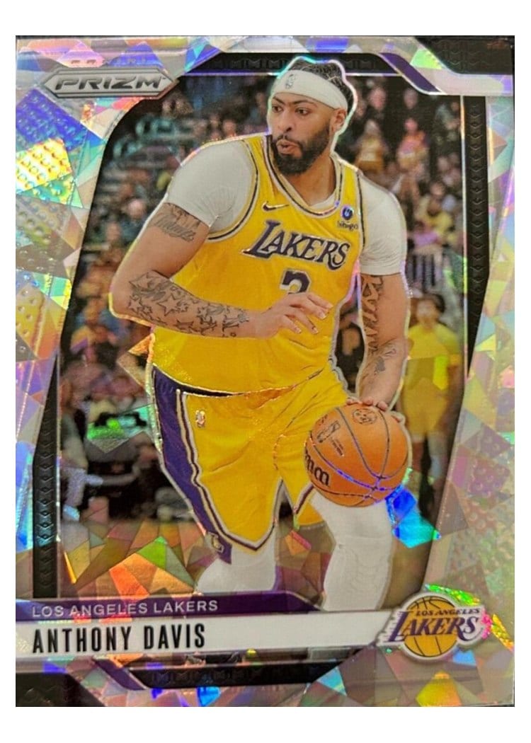 2024-25 Panini Prizm Base Set Anthony Davis #195 card