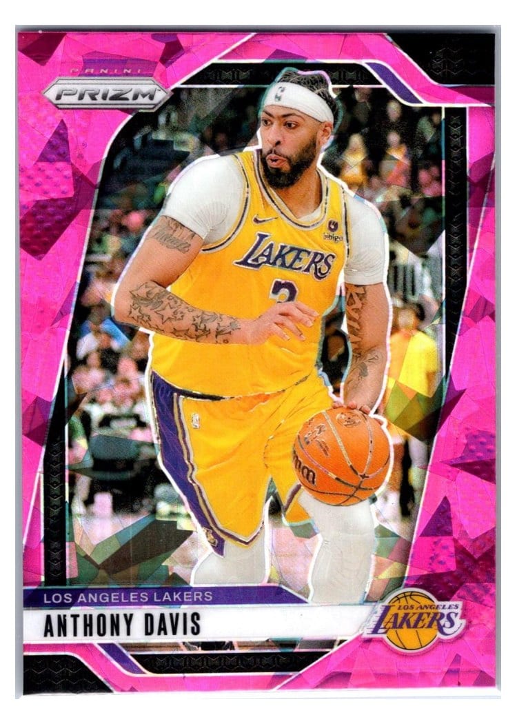 2024-25 Panini Prizm Base Set Anthony Davis #195 card