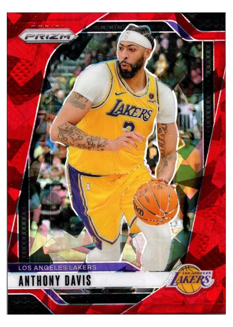 2024-25 Panini Prizm Base Set Anthony Davis #195 card