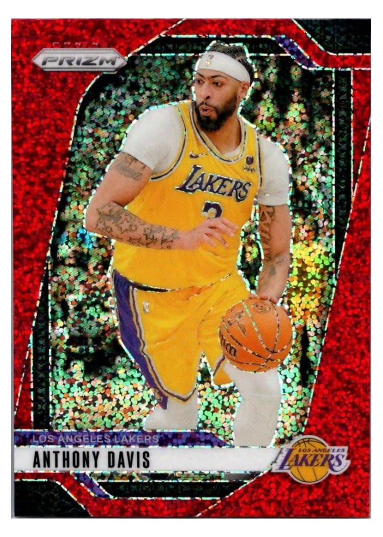 2024-25 Panini Prizm Base Set Anthony Davis #195 card