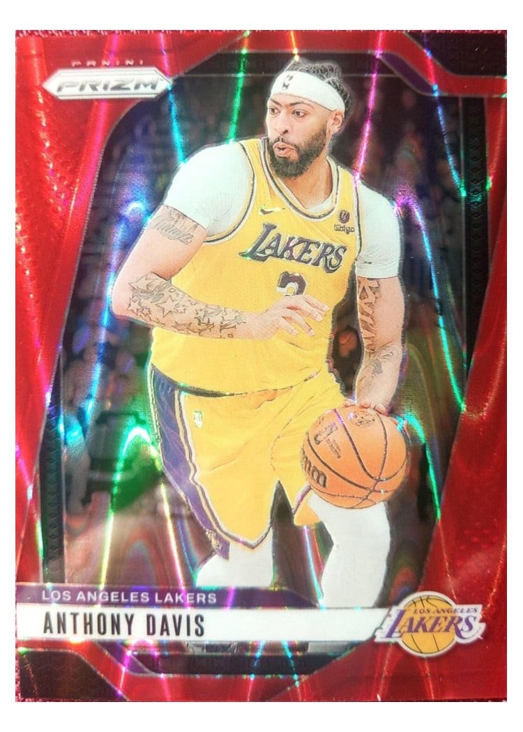 2024-25 Panini Prizm Base Set Anthony Davis #195 card