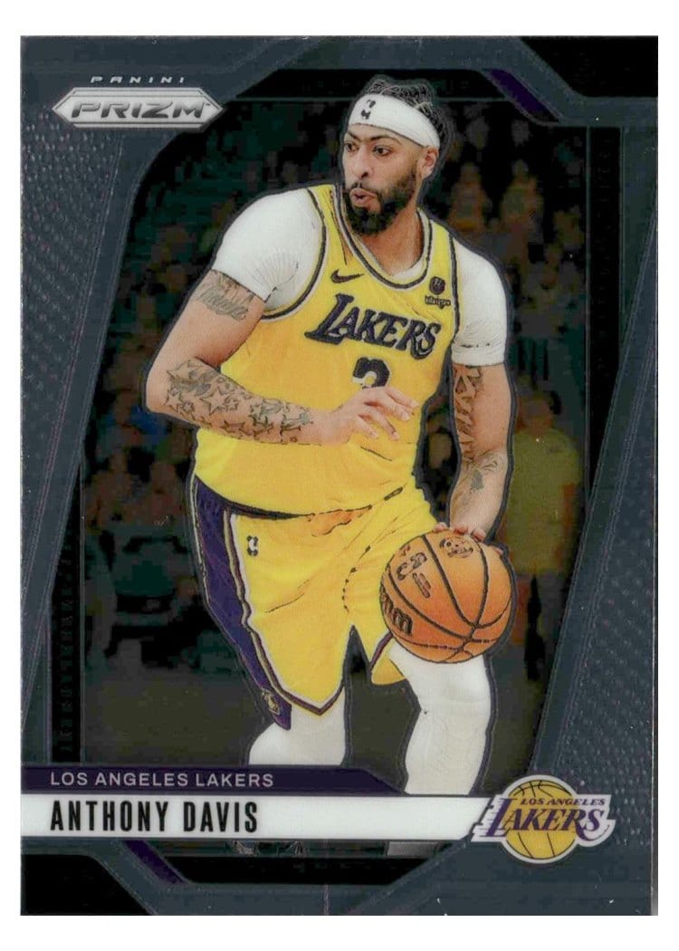 2024-25 Panini Prizm Base Set Anthony Davis #195 card