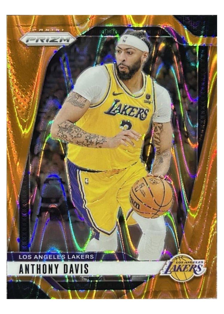 2024-25 Panini Prizm Base Set Anthony Davis #195 card