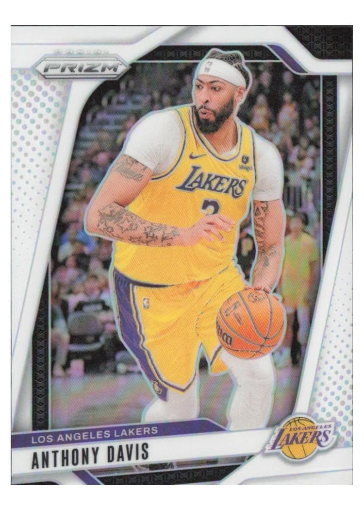 2024-25 Panini Prizm Base Set Anthony Davis #195 card