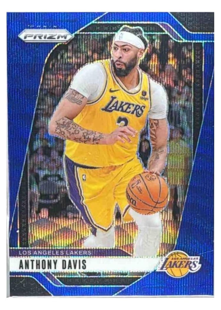 2024-25 Panini Prizm Base Set Anthony Davis #195 card