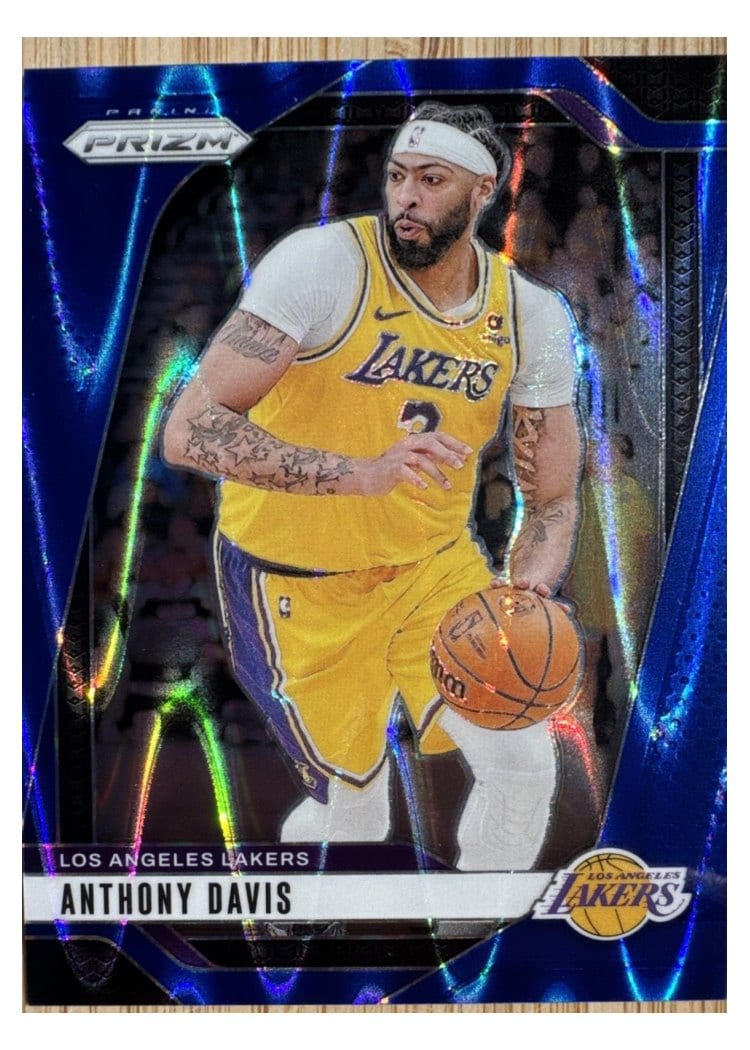 2024-25 Panini Prizm Base Set Anthony Davis #195 card