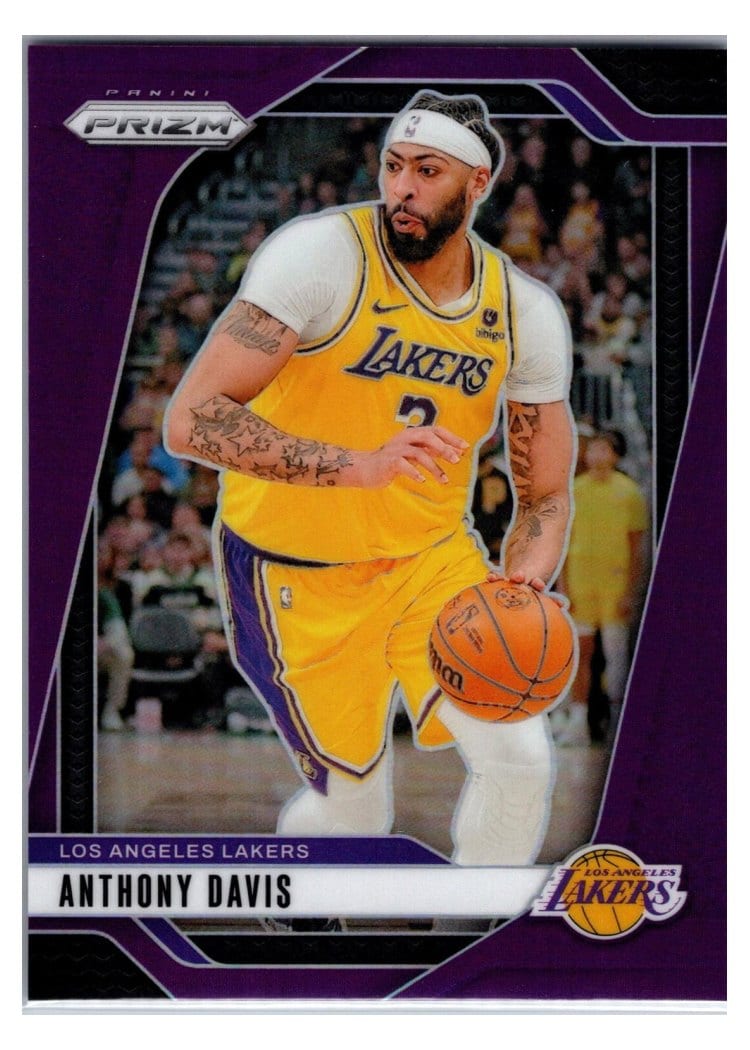 2024-25 Panini Prizm Base Set Anthony Davis #195 card