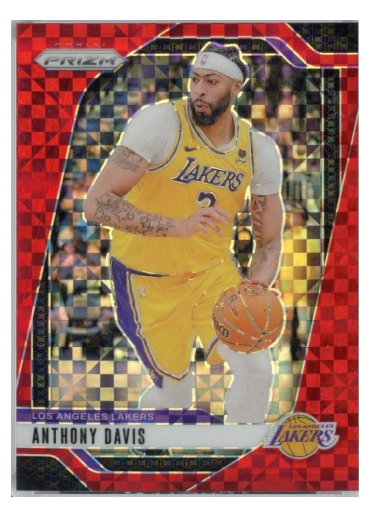 2024-25 Panini Prizm Base Set Anthony Davis #195 card