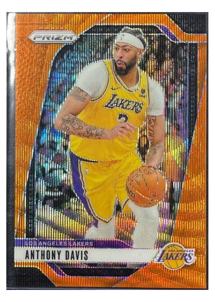 2024-25 Panini Prizm Base Set Anthony Davis #195 card