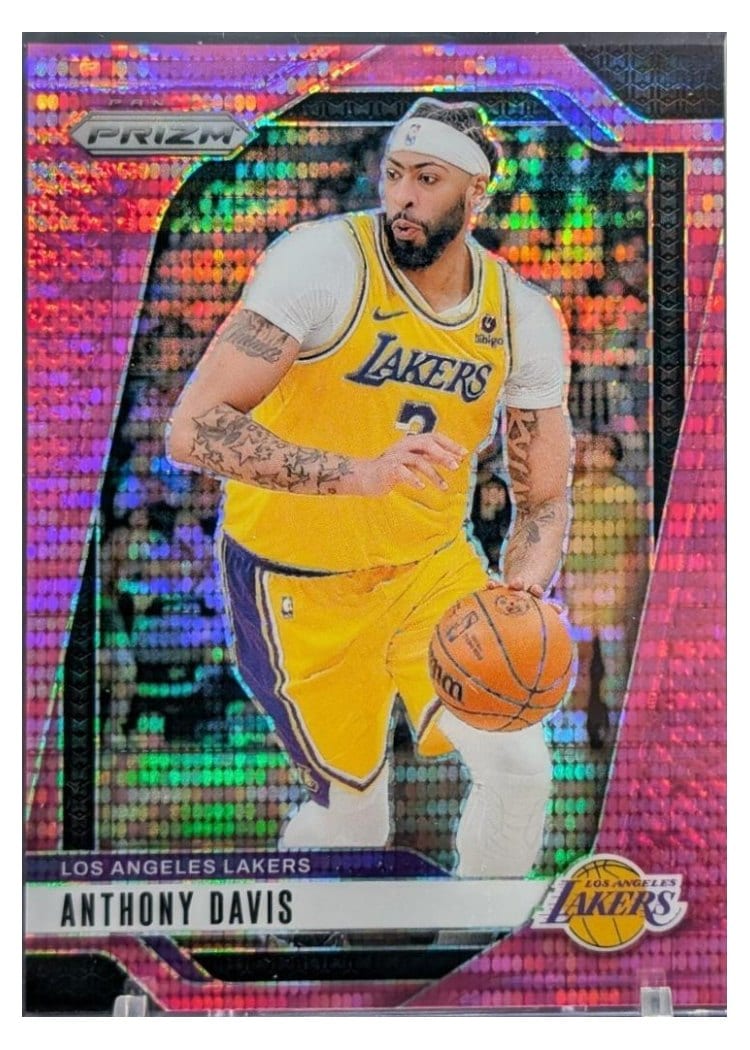 2024-25 Panini Prizm Base Set Anthony Davis #195 card