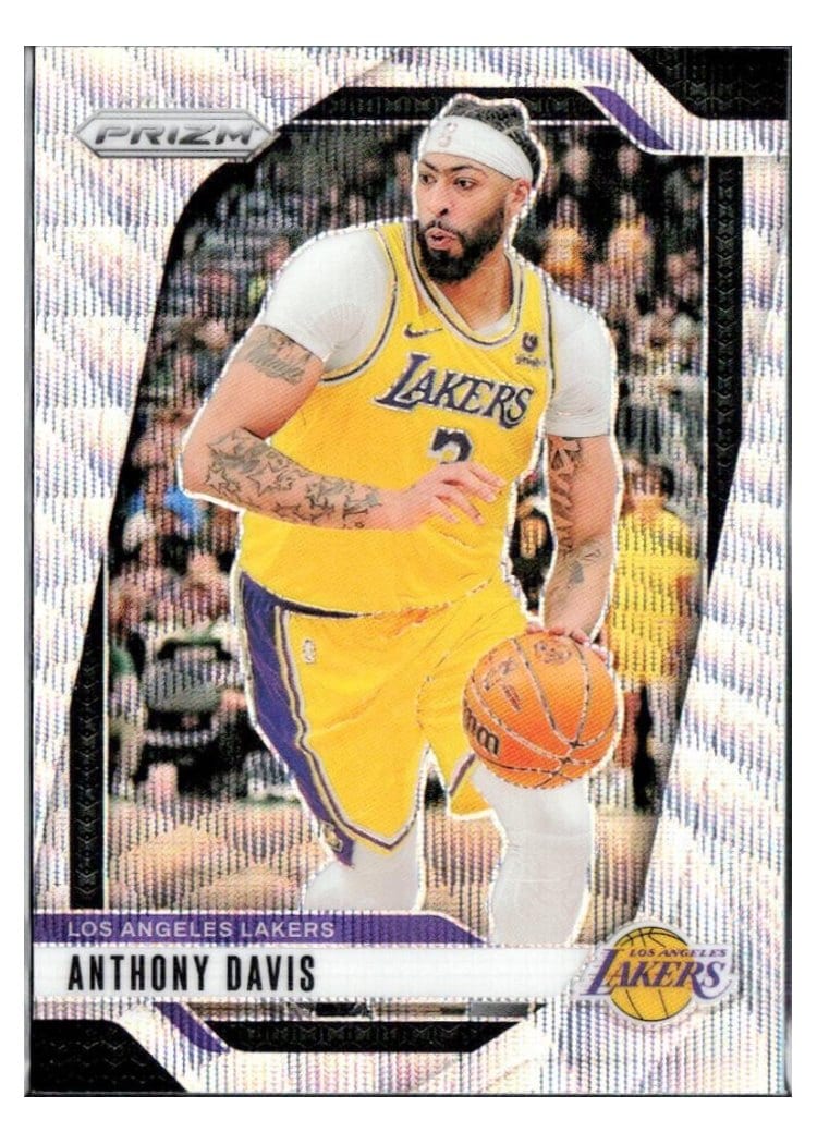 2024-25 Panini Prizm Base Set Anthony Davis #195 card