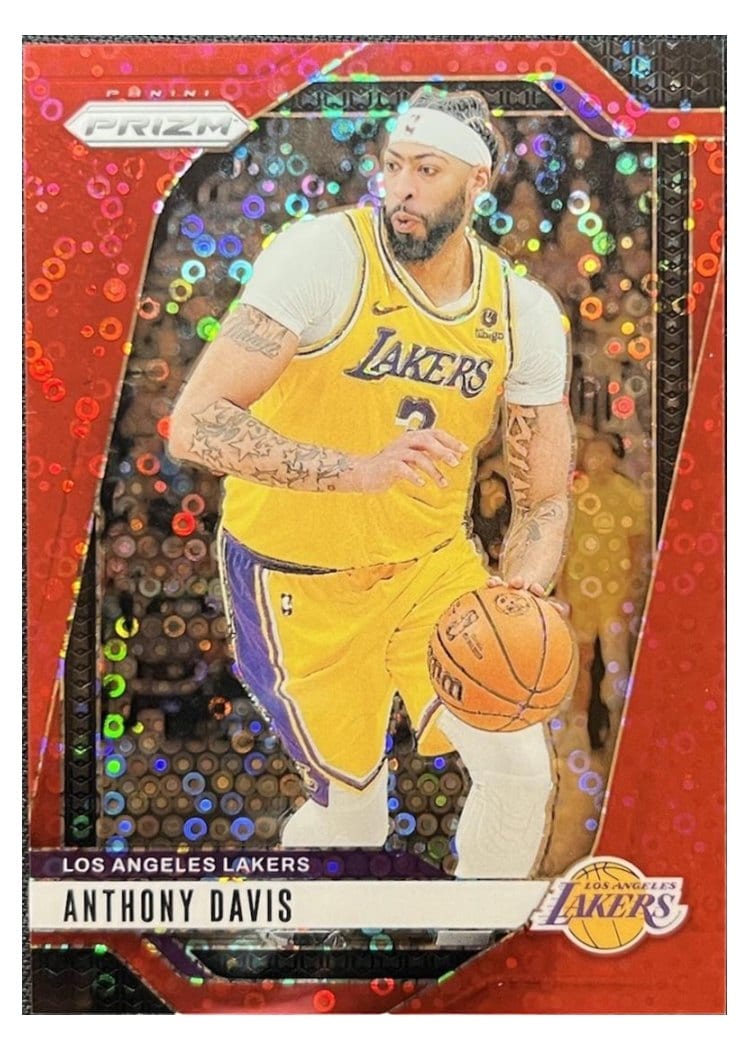 2024-25 Panini Prizm Base Set Anthony Davis #195 card