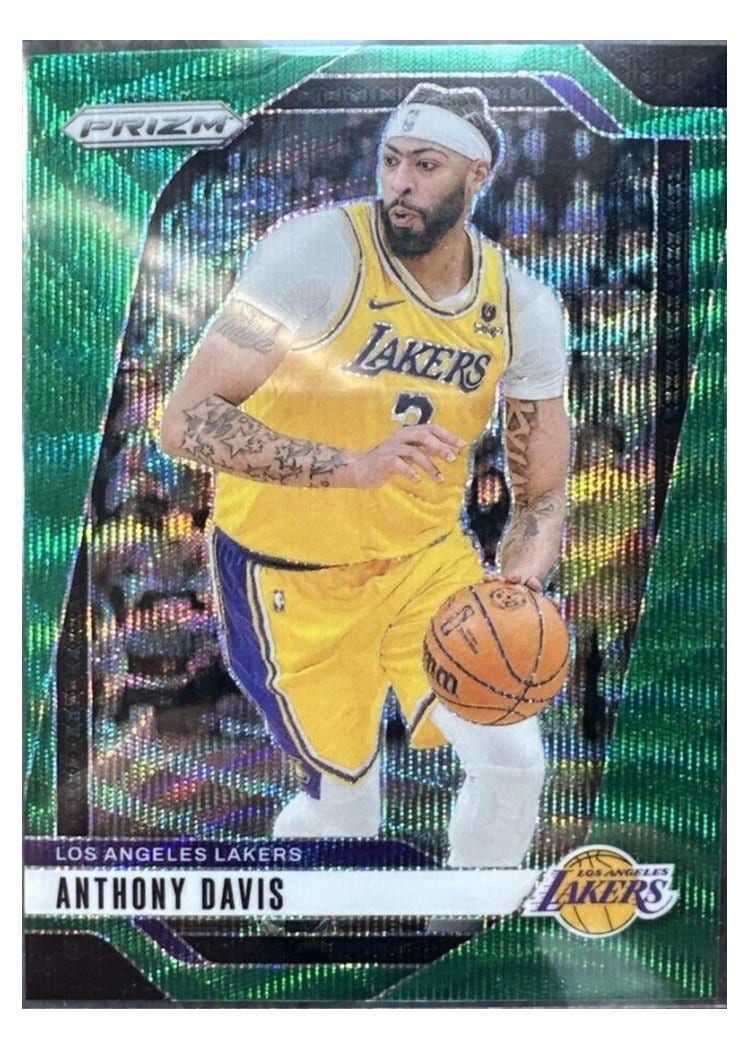 2024-25 Panini Prizm Base Set Anthony Davis #195 card