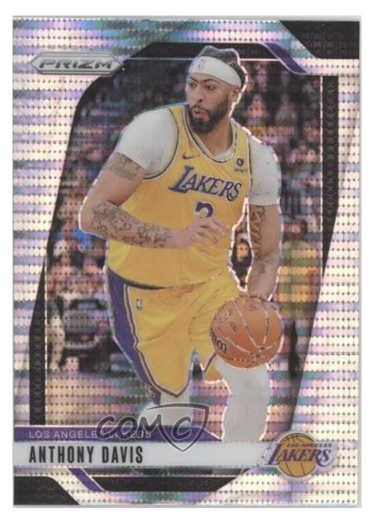 2024-25 Panini Prizm Base Set Anthony Davis #195 card