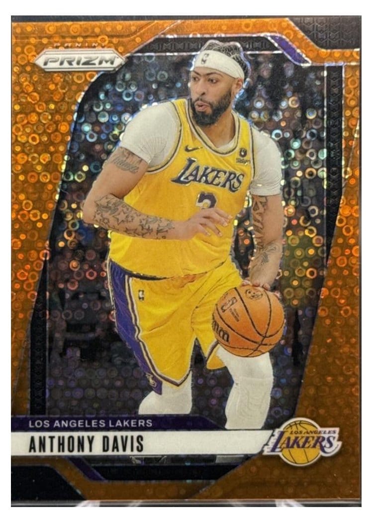 2024-25 Panini Prizm Base Set Anthony Davis #195 card