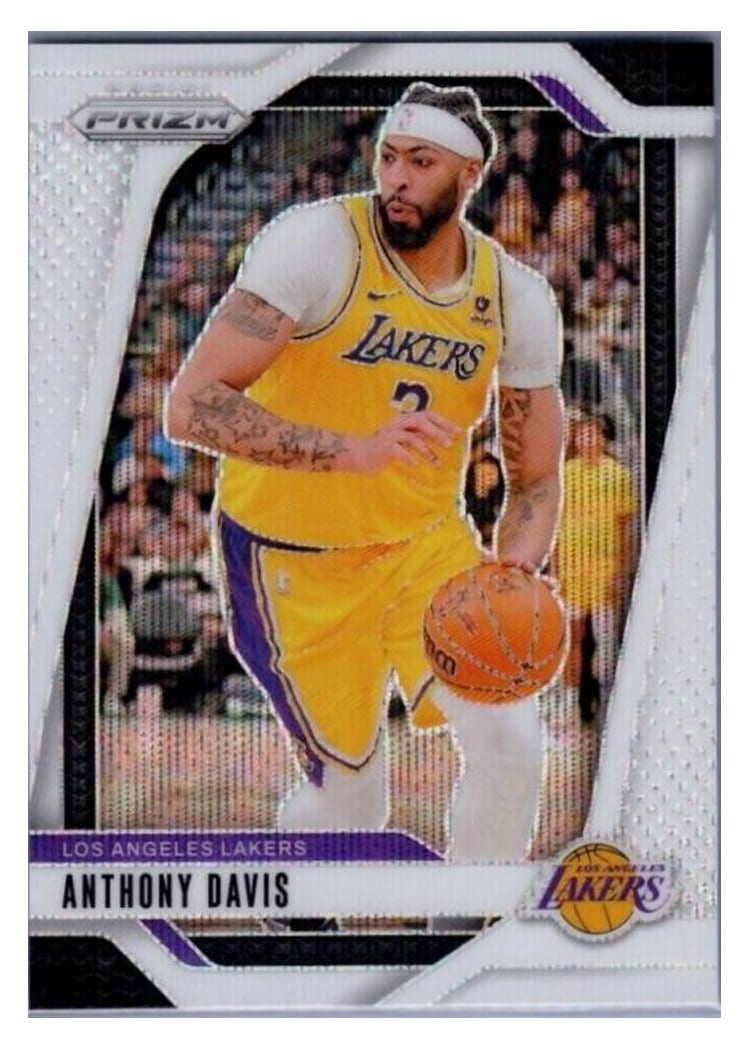 2024-25 Panini Prizm Base Set Anthony Davis #195 card
