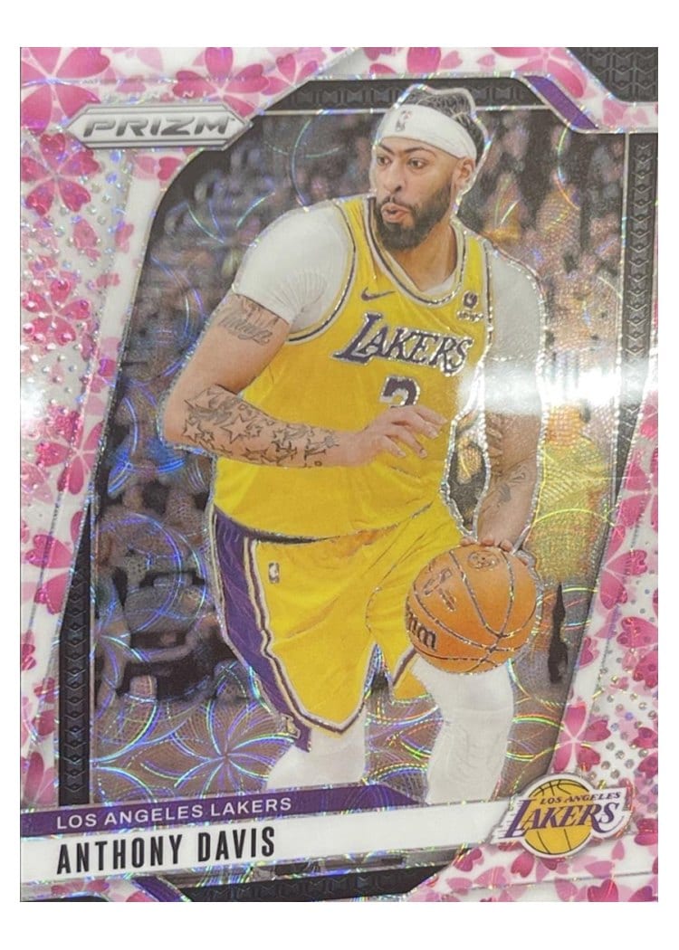 2024-25 Panini Prizm Base Set Anthony Davis #195 card