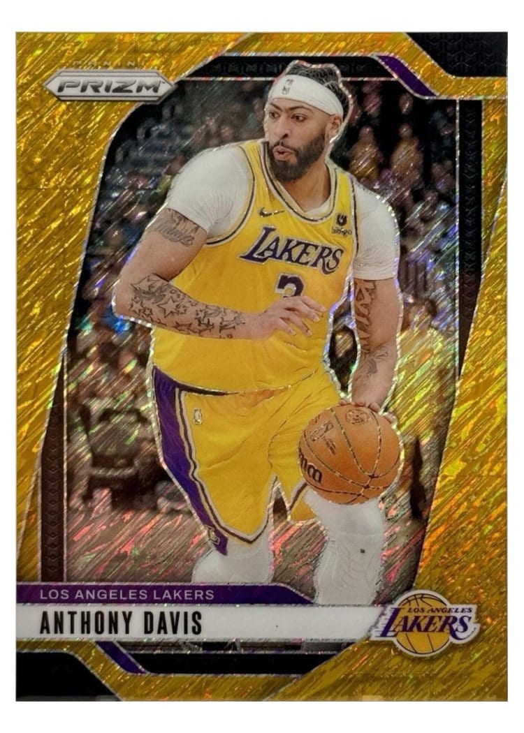 2024-25 Panini Prizm Base Set Anthony Davis #195 card