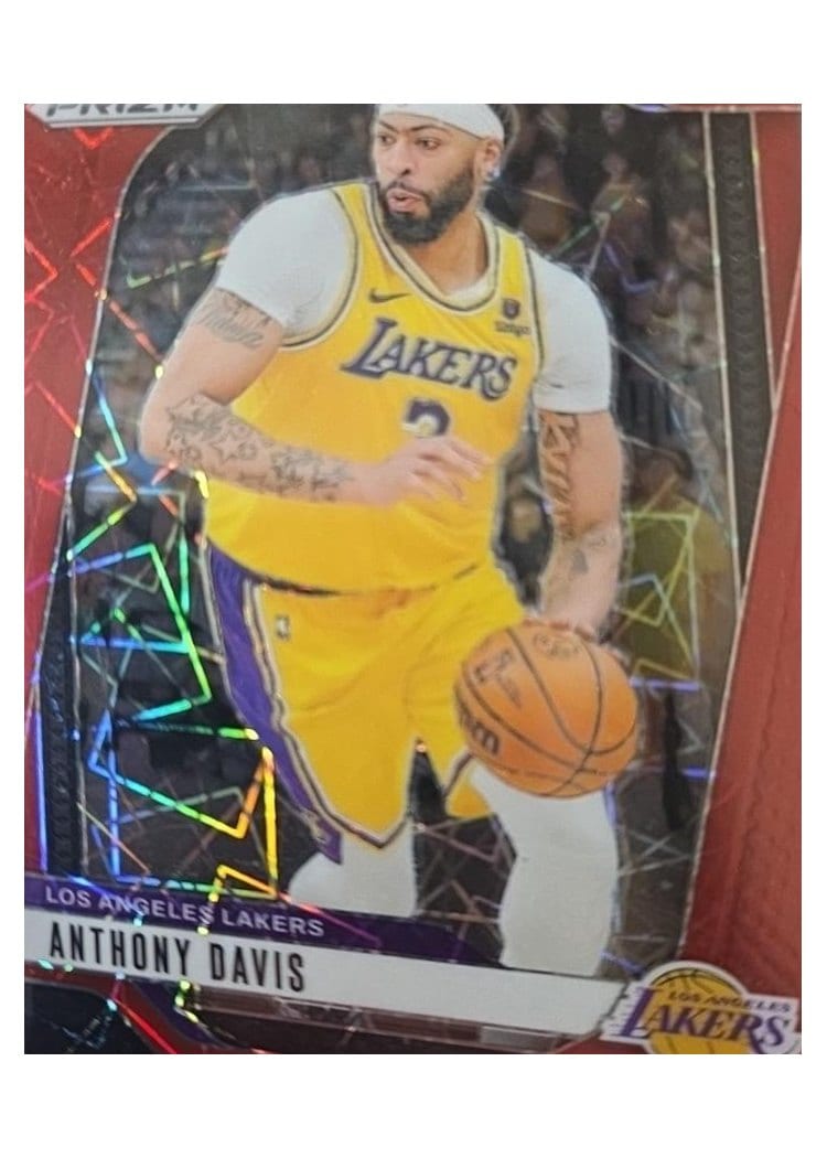 2024-25 Panini Prizm Base Set Anthony Davis #195 card