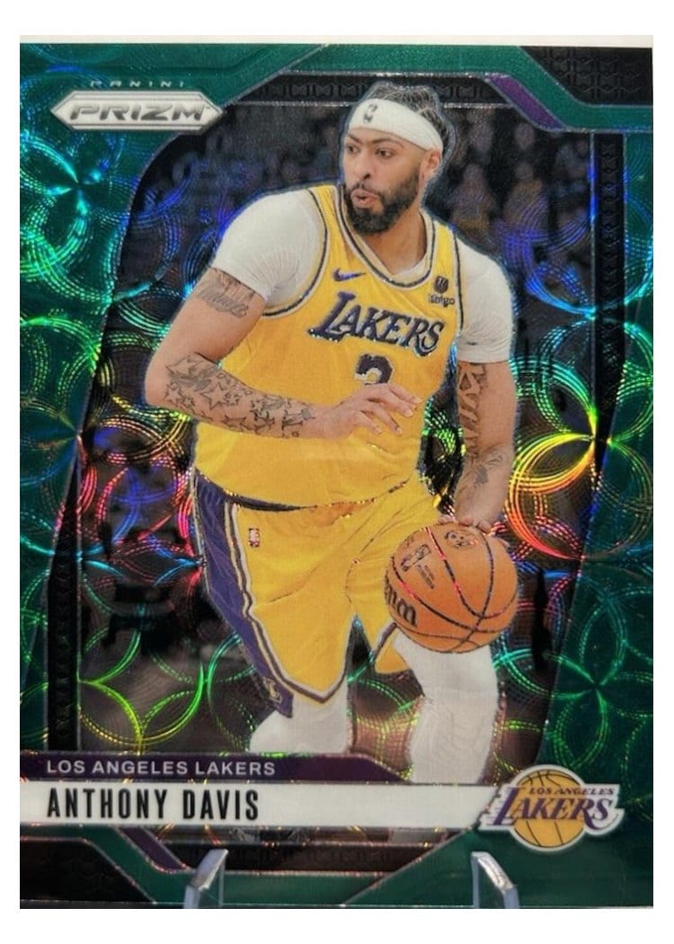 2024-25 Panini Prizm Base Set Anthony Davis #195 card