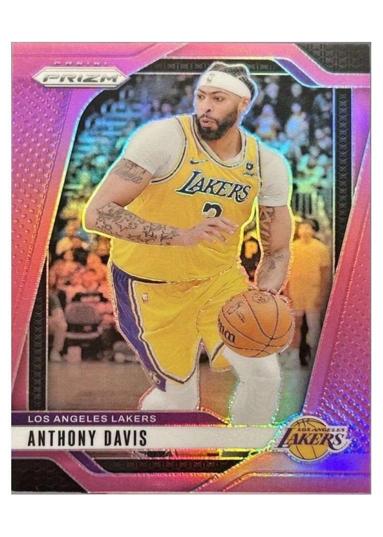 2024-25 Panini Prizm Base Set Anthony Davis #195 card