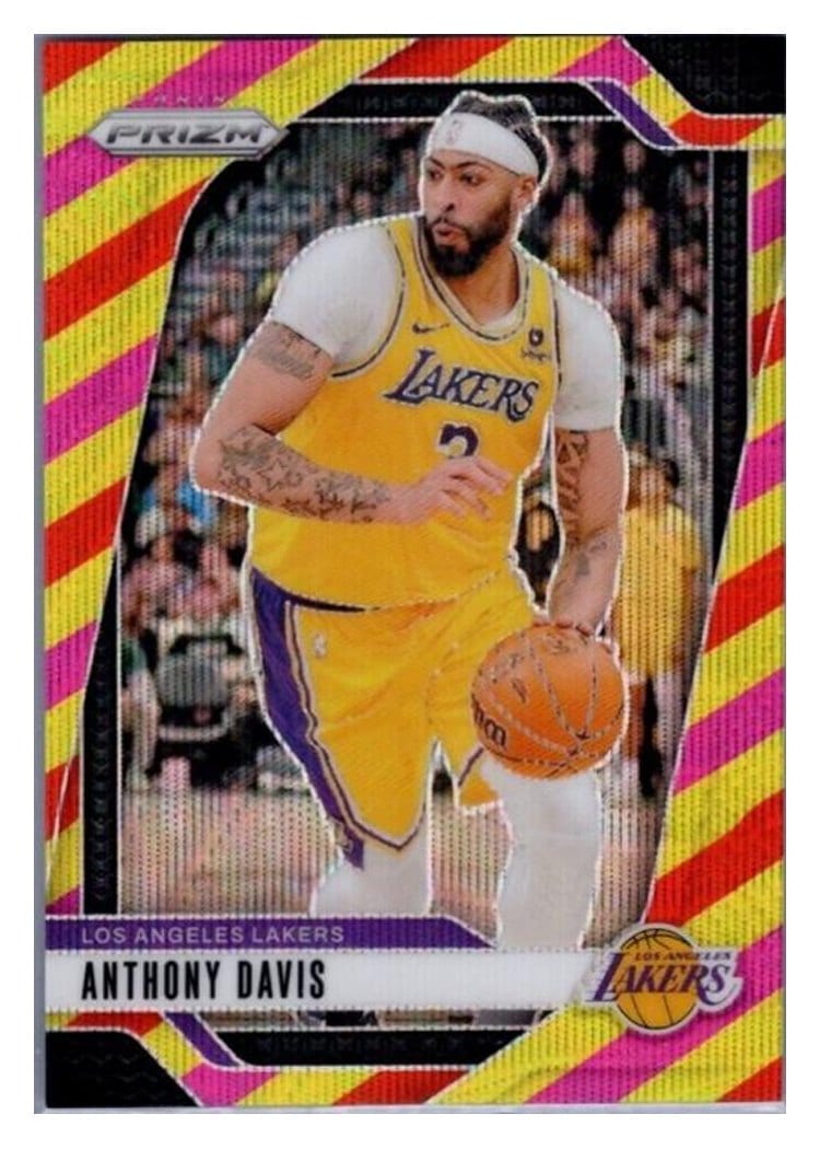 2024-25 Panini Prizm Base Set Anthony Davis #195 card