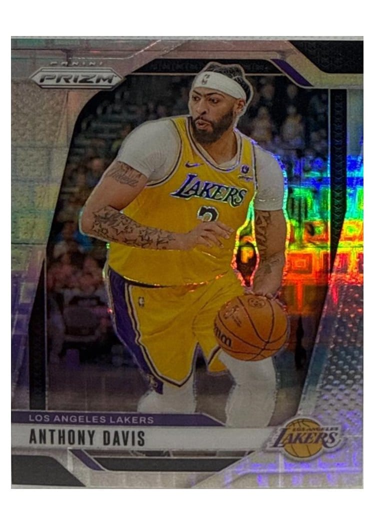 2024-25 Panini Prizm Base Set Anthony Davis #195 card
