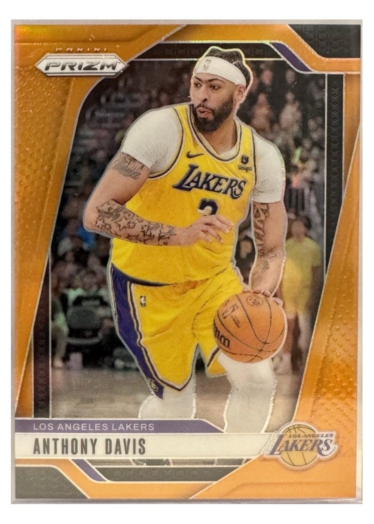 2024-25 Panini Prizm Base Set Anthony Davis #195 card