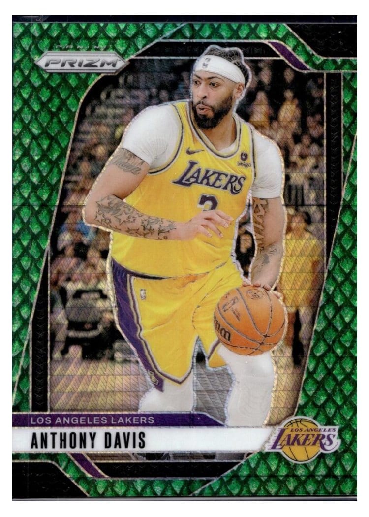 2024-25 Panini Prizm Base Set Anthony Davis #195 card