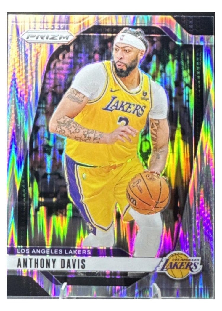 2024-25 Panini Prizm Base Set Anthony Davis #195 card