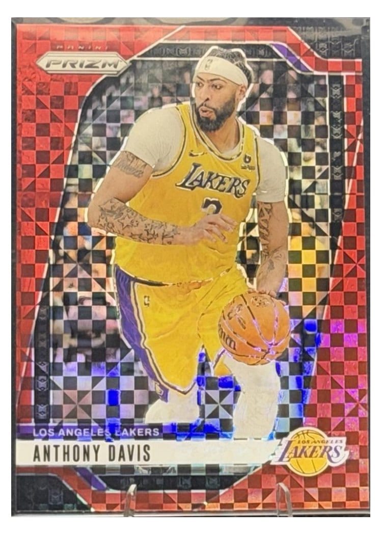 2024-25 Panini Prizm Base Set Anthony Davis #195 card
