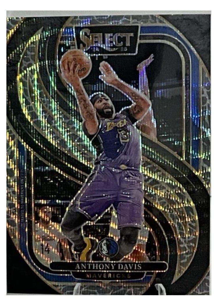 2024-25 Panini Select Base Set Anthony Davis #149 card