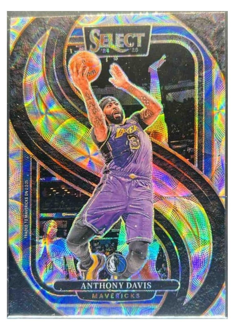 2024-25 Panini Select Base Set Anthony Davis #149 card