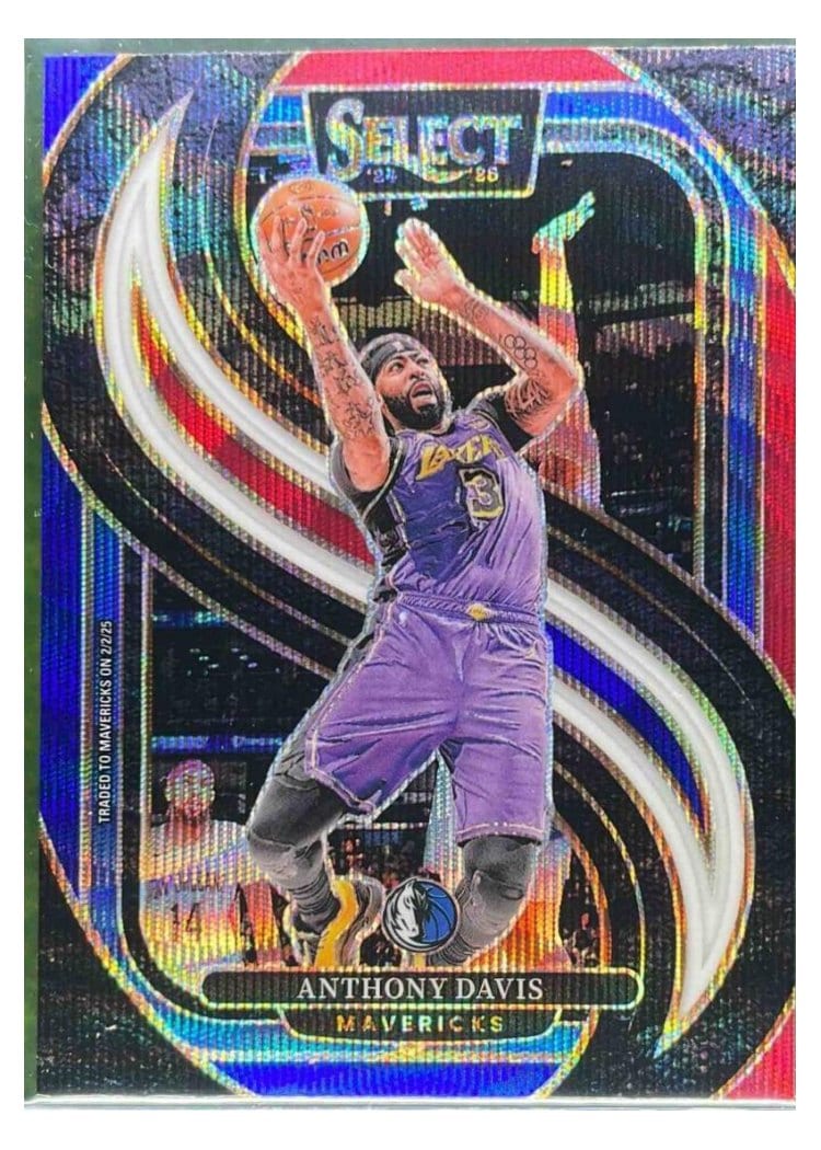 2024-25 Panini Select Base Set Anthony Davis #149 card