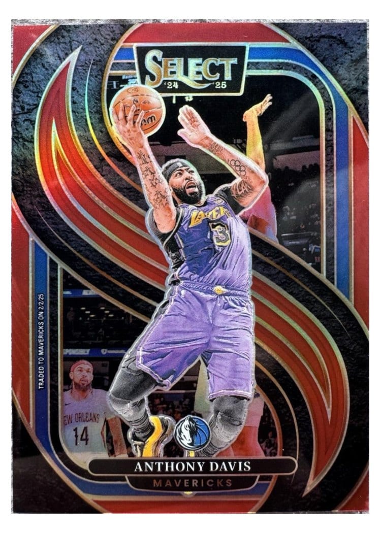 2024-25 Panini Select Base Set Anthony Davis #149 card