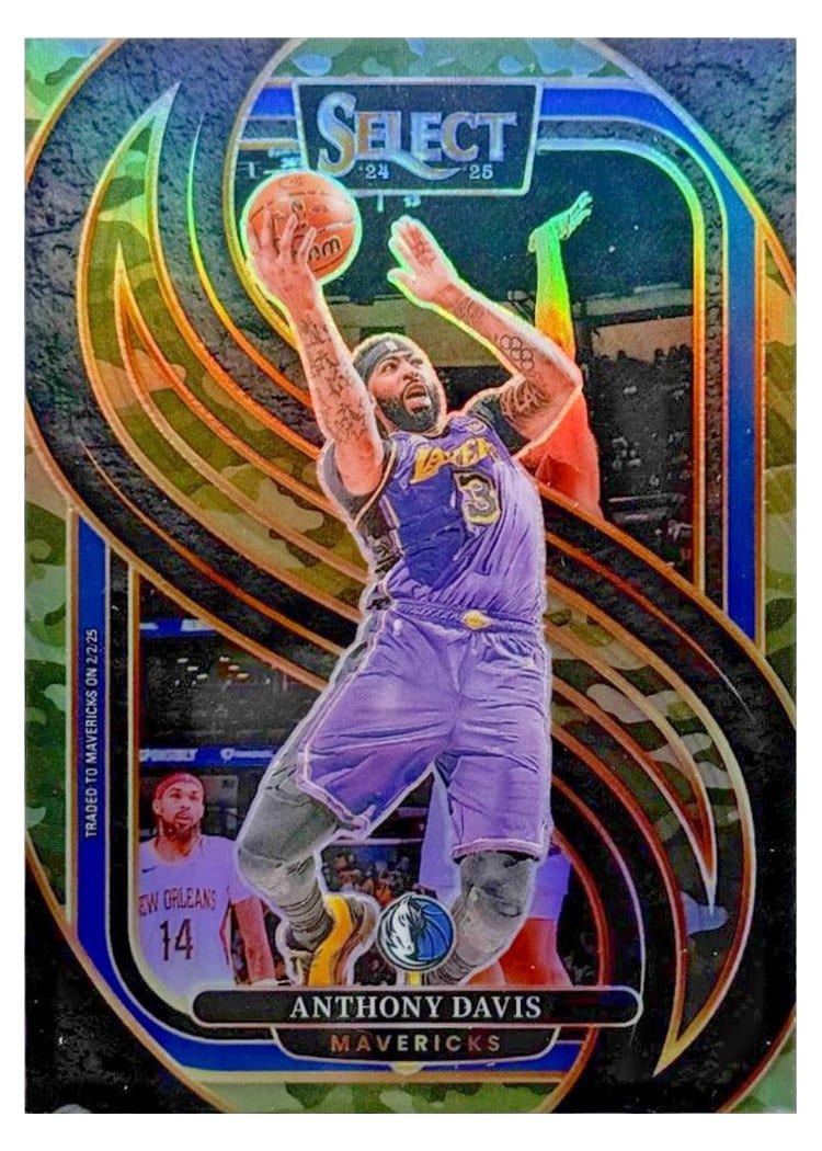 2024-25 Panini Select Base Set Anthony Davis #149 card