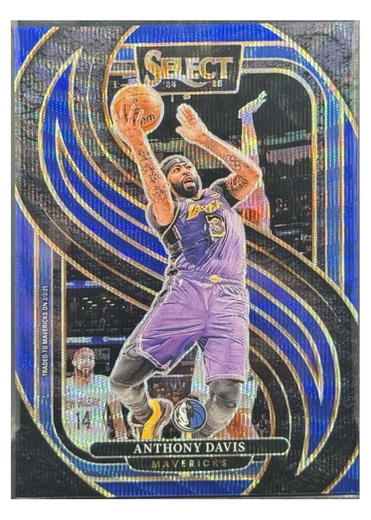 2024-25 Panini Select Base Set Anthony Davis #149 card