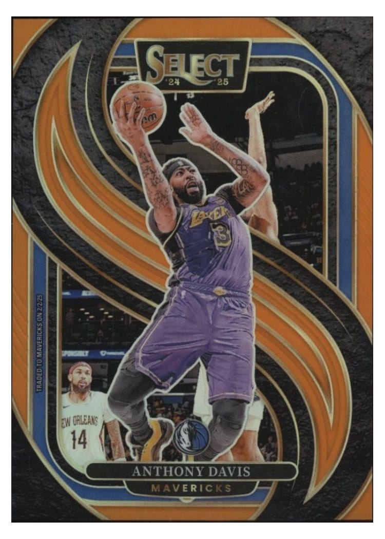 2024-25 Panini Select Base Set Anthony Davis #149 card