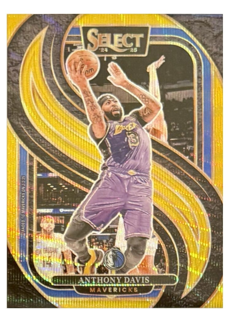 2024-25 Panini Select Base Set Anthony Davis #149 card